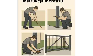 Jak zamontować napęd do bramy przesuwnej - uniknij najczęstszych błędów