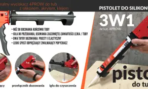 Jak używać pistoletu do silikonu - unikaj najczęstszych błędów
