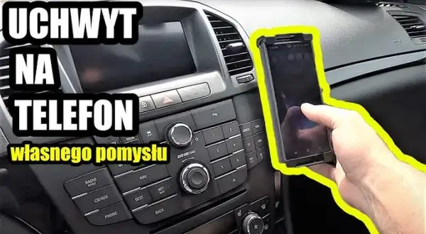 Jak zamontować telefon w samochodzie bez uchwytu w prosty sposób