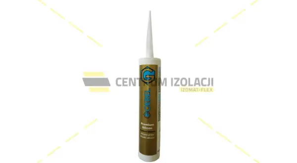 Bezbarwny silikon neutralny Goebel Premium Silicon, idealny do uszczelnień.