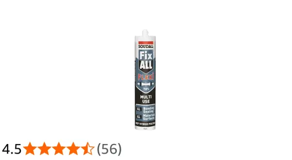 Soudal Fix All Flexi - uniwersalny uszczelniacz hybrydowy, idealny do klejenia i uszczelniania wszystkich materiałów i powierzchni.