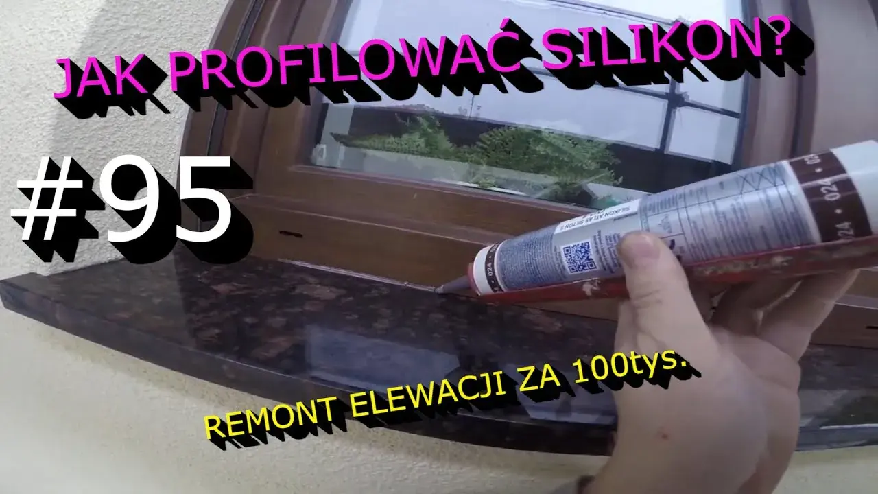 Jaki silikon do okien na zewnątrz, aby uniknąć przecieków i uszkodzeń?
