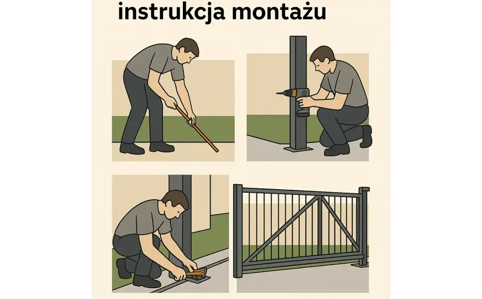 Jak zamontować napęd do bramy przesuwnej - uniknij najczęstszych błędów