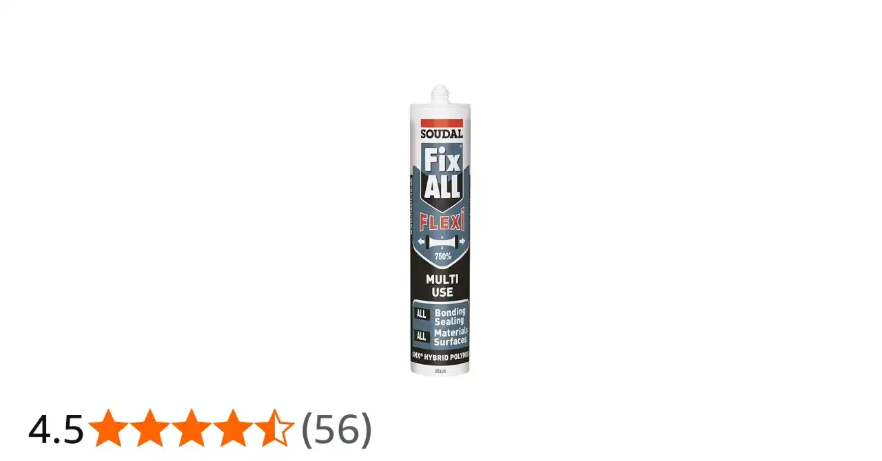 Soudal Fix All Flexi - uniwersalny uszczelniacz hybrydowy, idealny do klejenia i uszczelniania wszystkich materiałów i powierzchni.