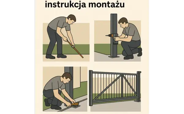 Jak zamontować napęd do bramy przesuwnej - uniknij najczęstszych błędów