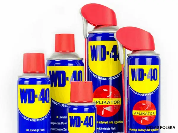 Zestaw puszek WD-40, idealny do usuwania kleju po taśmie. Wielozadaniowy produkt, który pomoże Ci w wielu domowych naprawach.